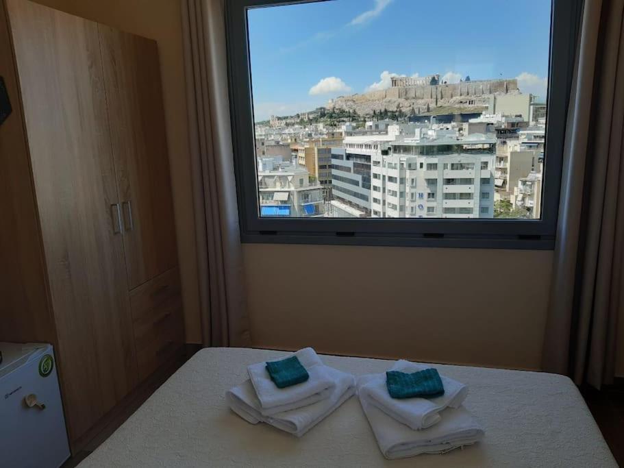 Luxury Studio With Unique View Of The Acropolis Atenas Exterior foto
