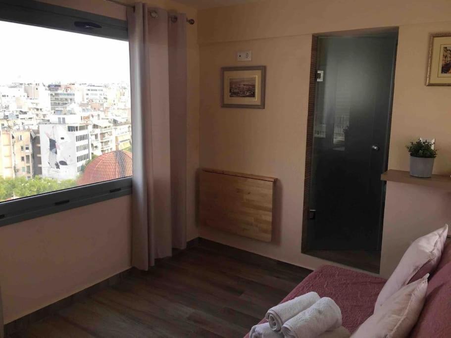 Luxury Studio With Unique View Of The Acropolis Atenas Exterior foto