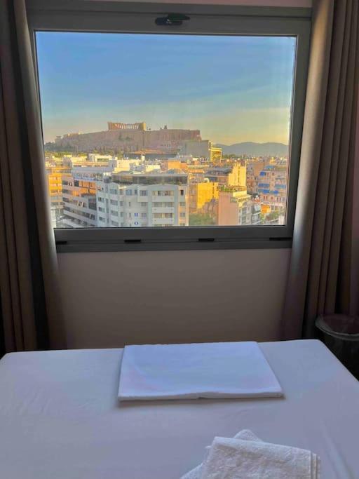 Luxury Studio With Unique View Of The Acropolis Atenas Exterior foto