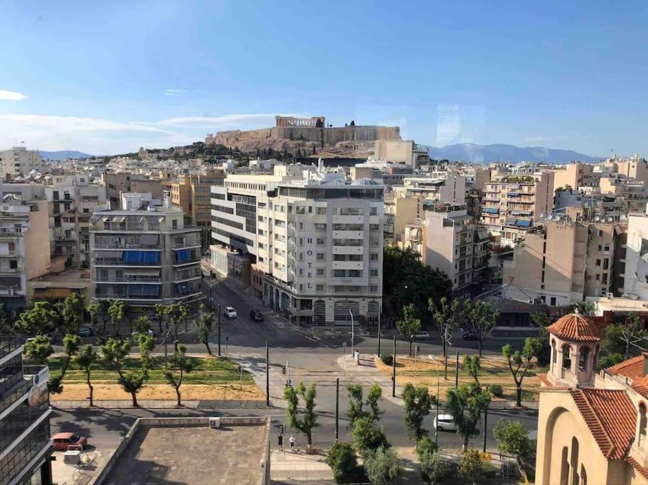 Luxury Studio With Unique View Of The Acropolis Atenas Exterior foto