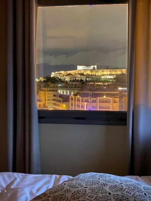 Luxury Studio With Unique View Of The Acropolis Atenas Exterior foto