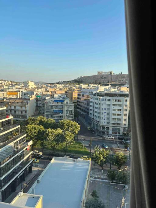 Luxury Studio With Unique View Of The Acropolis Atenas Exterior foto